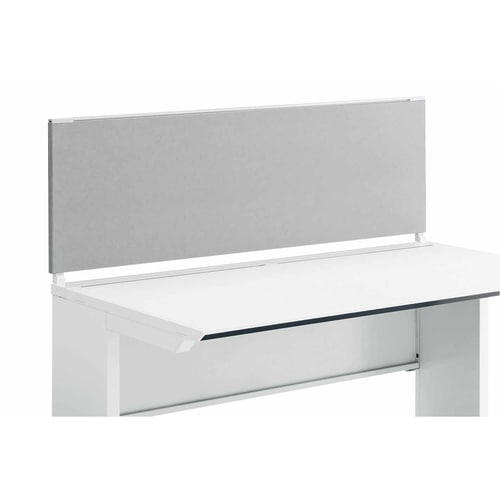 iSデスク机上パネル500×1400グレー