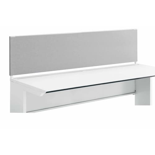 iSデスク机上パネル500×2000グレー