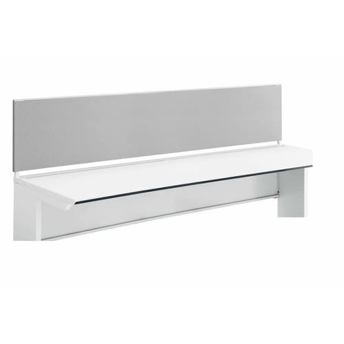 iSデスク机上パネル500×2400グレー