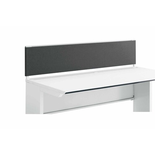 iSデスク机上パネル350×1600ダルグレー