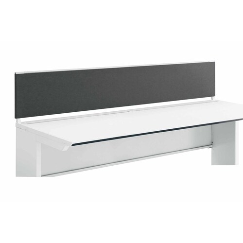 iSデスク机上パネル350×2000ダルグレー