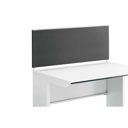 iSデスク机上パネル500×1100ダルグレー