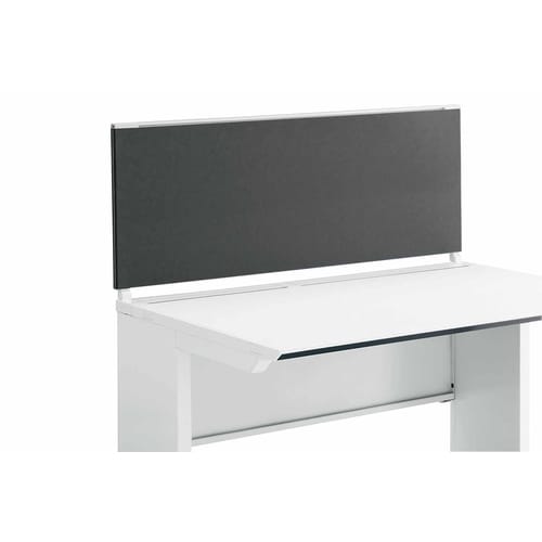 iSデスク机上パネル500×1200ダルグレー
