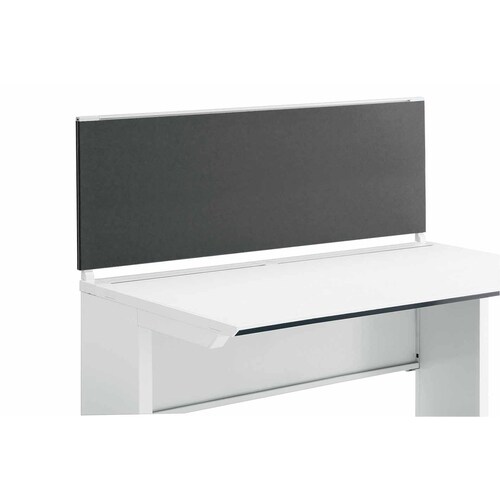 iSデスク机上パネル500×1300ダルグレー