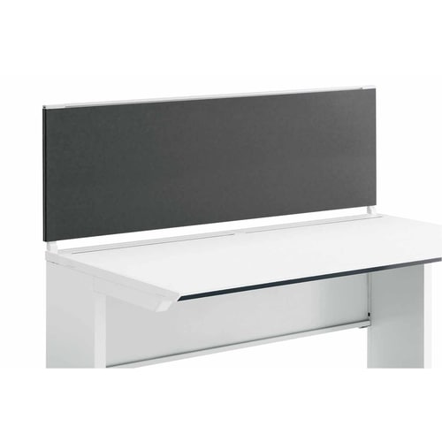 iSデスク机上パネル500×1400ダルグレー