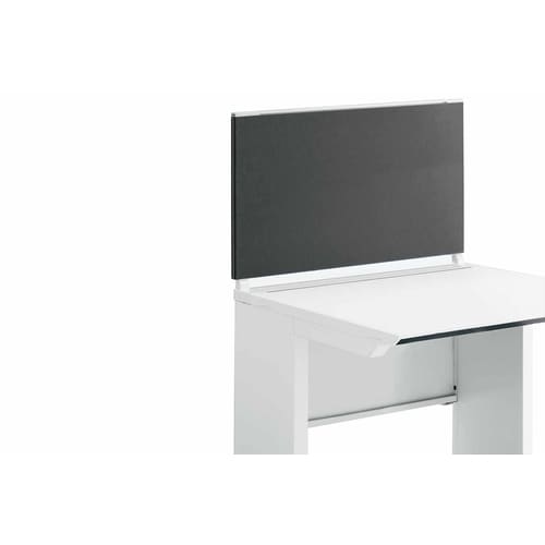 iSデスク机上パネル500×800ダルグレー