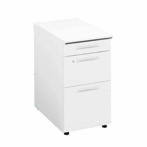 iSデスク脇デスクB4 D600ホワイト