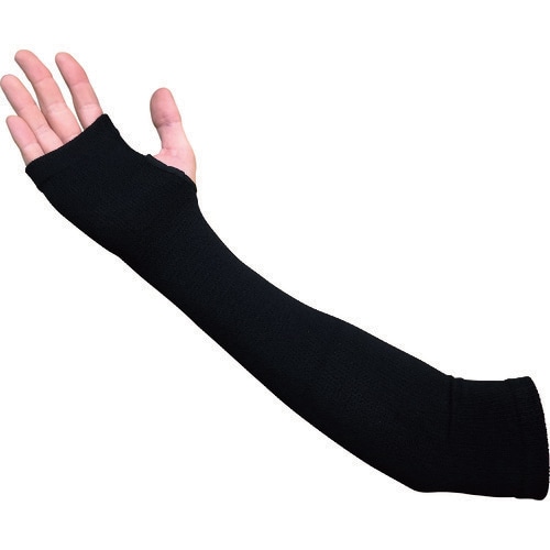女性用アームカバー エアリーブラック