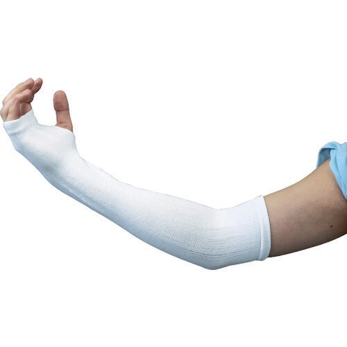 女性用アームカバー エアリーホワイト