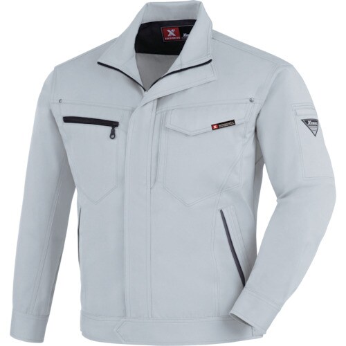 1620ブルゾン 3L シルバーグレー