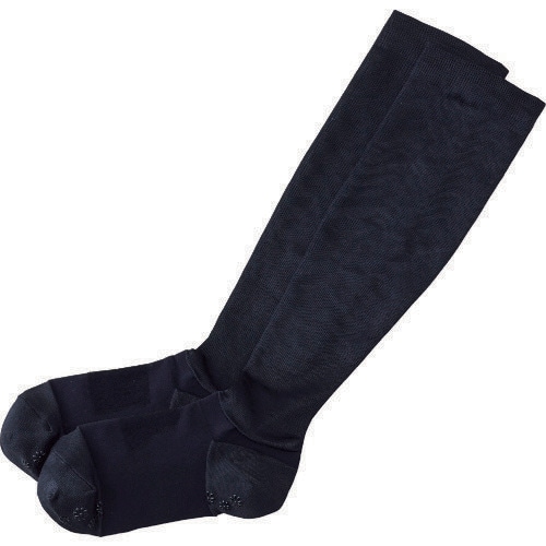 ハクゾウ足もとサポートソックスブラックSサイズ