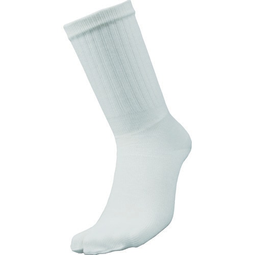 デオセル消臭靴下指又付白L