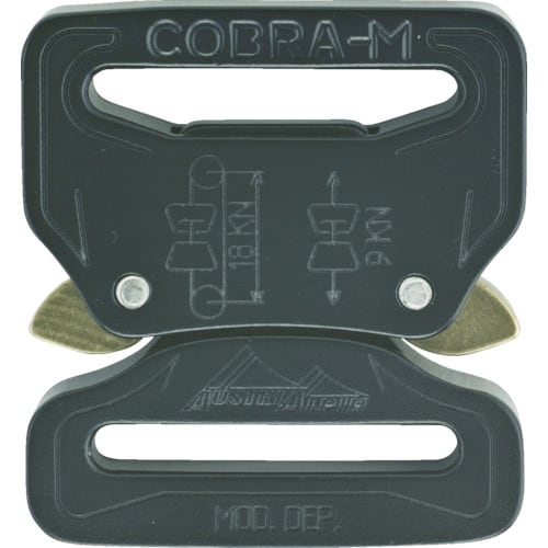 COBRAバックル33MMブラックFF