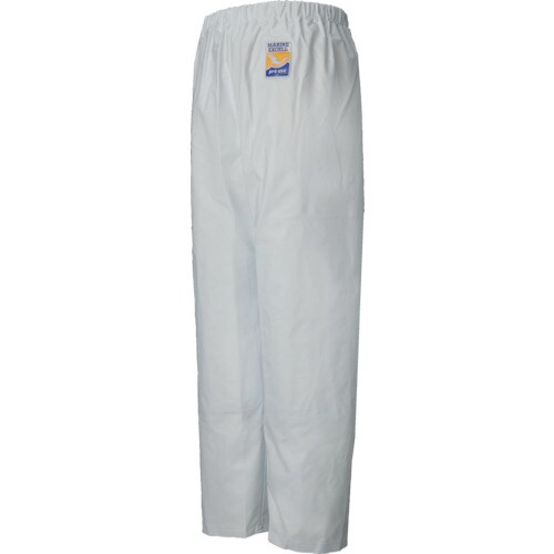 マリンエクセル並ズボン膝当て付きホワイトL