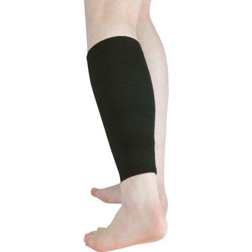 快適ラインサポーターふくらはぎ1枚黒L