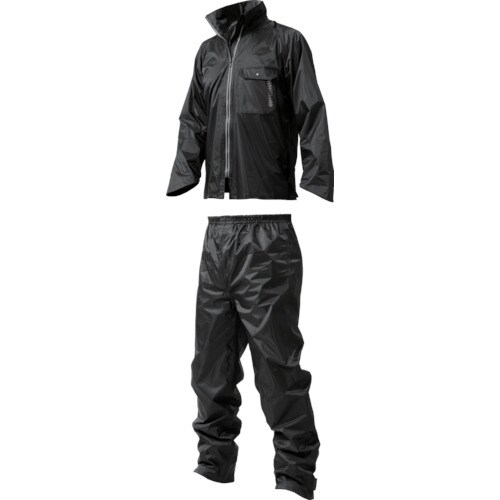 雨具いぶし銀BLKLL