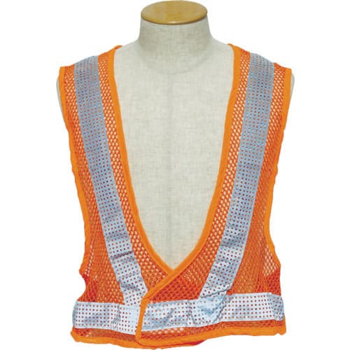 フォーシーズンチョッキ蛍光オレンジ