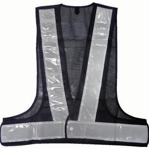 アピール安全ベスト「宣伝マン」<紺/白>