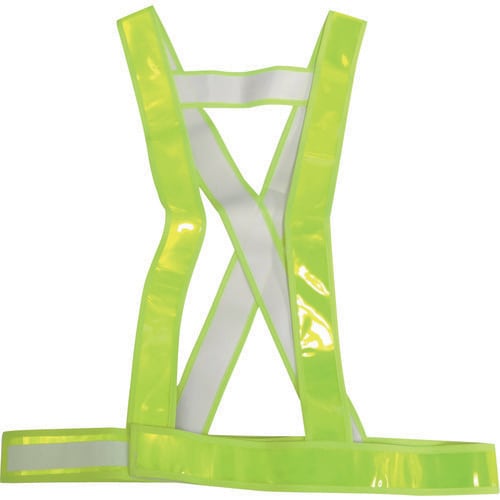 タスキ型安全ベストキングサイズイエロー