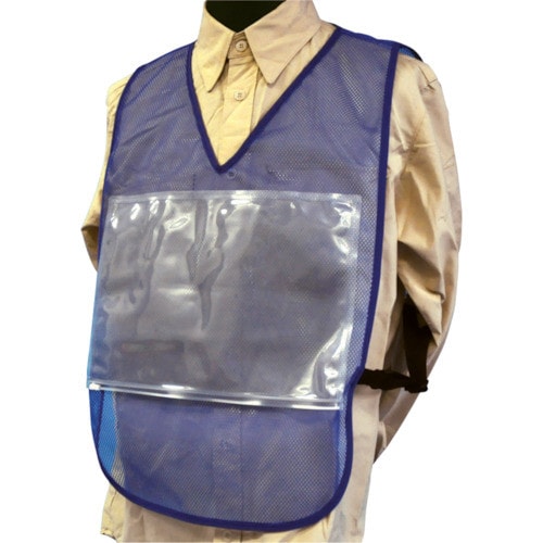 いろいろチョッキブルーメッシュ