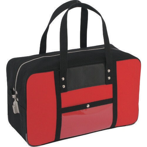 帆布メール用ボストン(L)SED−1錠付赤