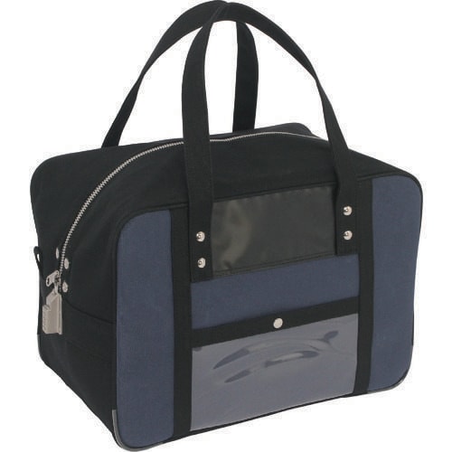 帆布メール用ボストンMマチ広SED−1錠付紺