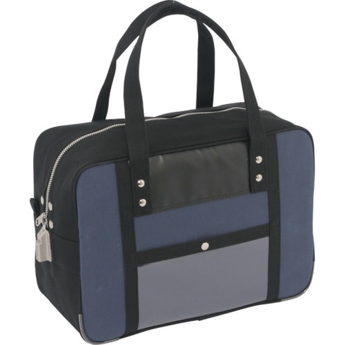 帆布メール用ボストン(M)SED−1錠付紺