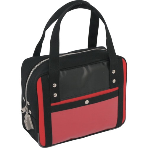 帆布メール用ボストン(SS)SED−1錠付赤