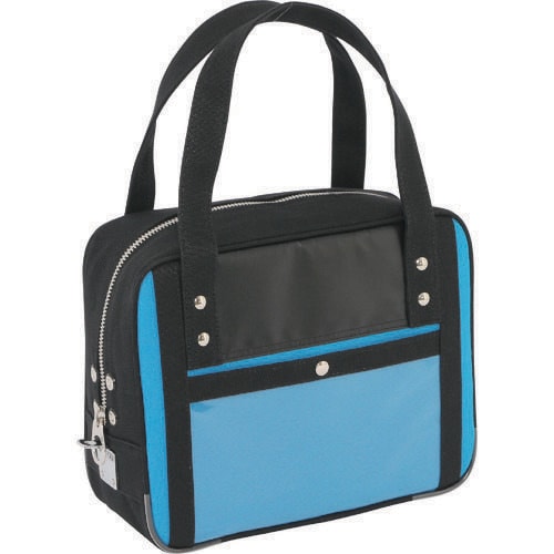 帆布メール用ボストン(SS)馬蹄錠金具付ブルー