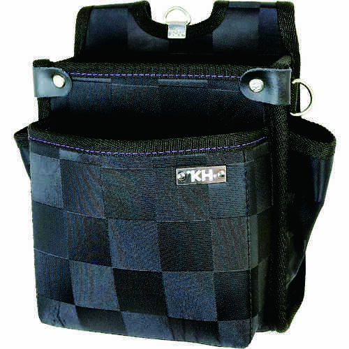 龍牙シリーズウエストバッグ2段ポケット(大)