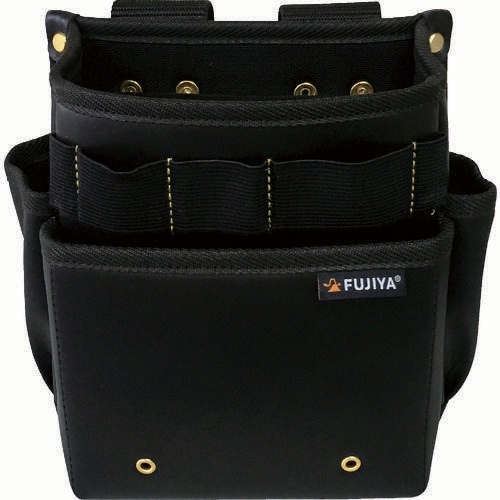 腰袋スタンダード2段(黒金)