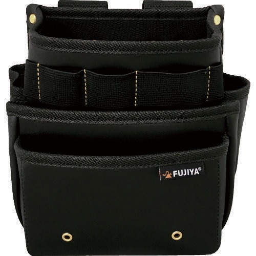 腰袋スタンダード3段(黒金)