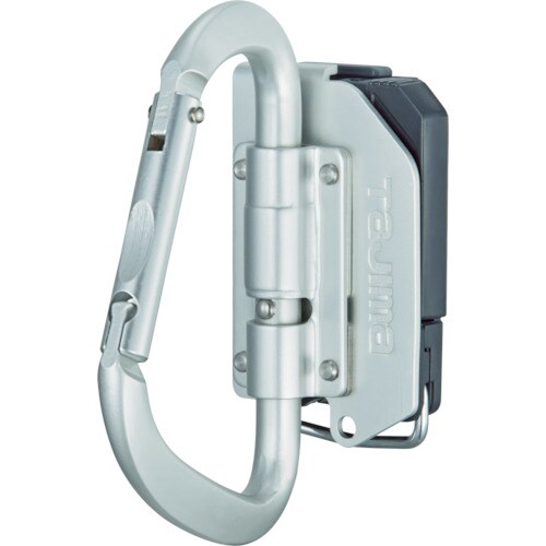 着脱式工具ホルダーアルミカラビナ大折りたたみ