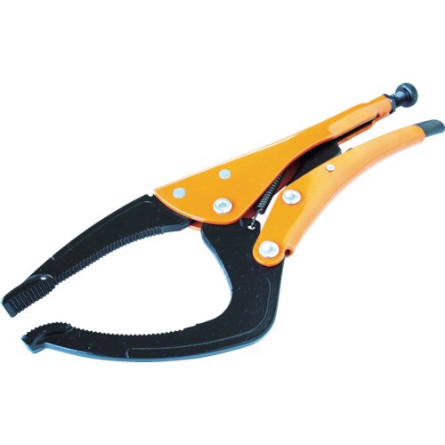 グリッププライヤー(溝付先端仕様)300mm