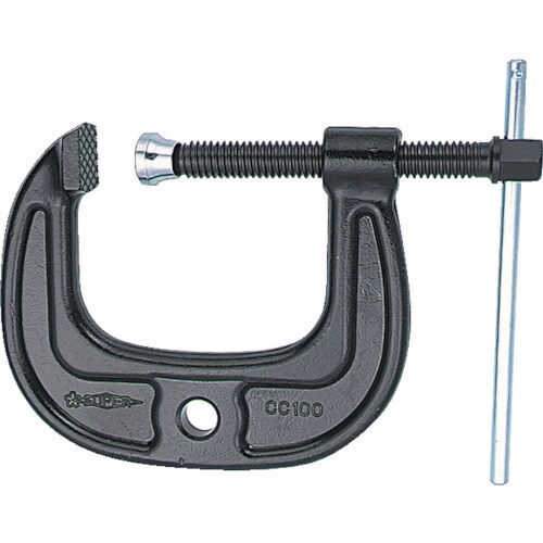 シャコ万力(C型)強力ワイドタイプ CC100