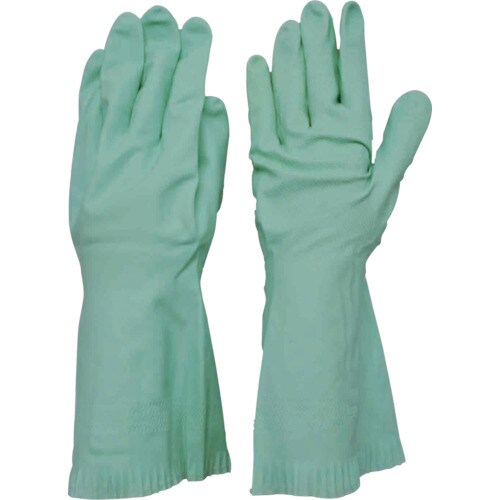 天然ゴム中厚手裏毛付Lグリーン