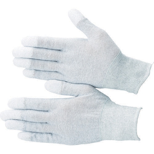 PU指先コート制電編手袋L