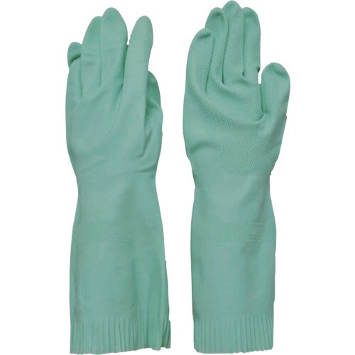 天然ゴム厚手裏毛付Lグリーン