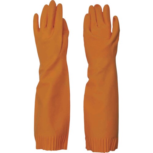 天然ゴム厚手ロングMオレンジ