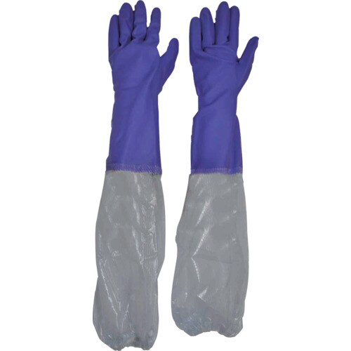 ビニール厚手腕カバー付Lバイオレット