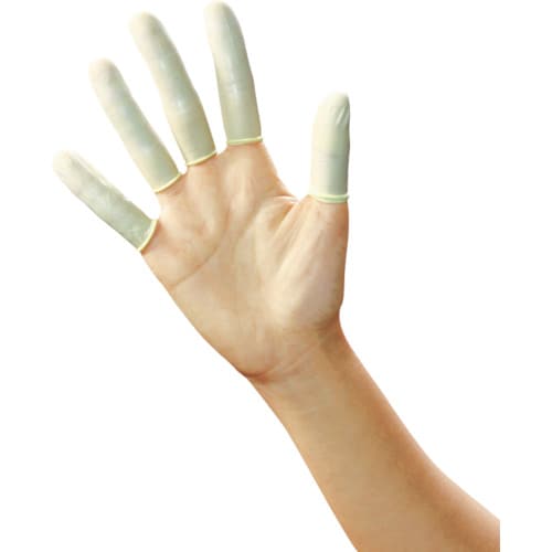 制電指サック(イエロー)M(500個入)