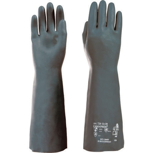 耐酸・耐アルカリ手袋 カマプレン 1双/