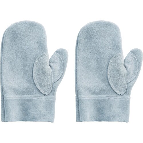 両面2指牛床革手袋 No.7