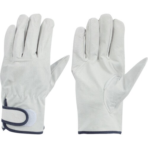 豚革クレストファスナーテープ付L