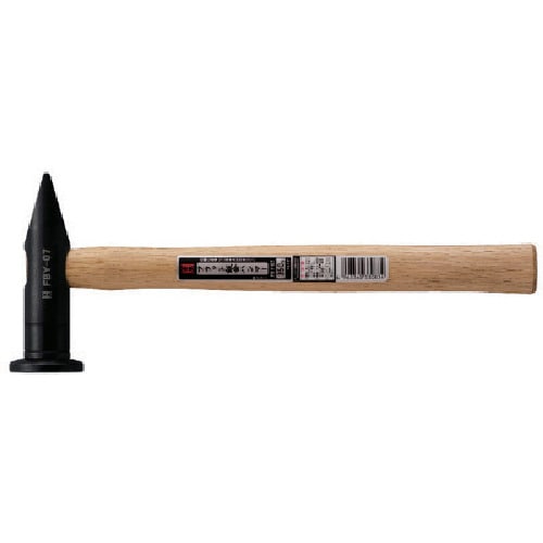 フラット板金ハンマー(横ナラシ)#3/4