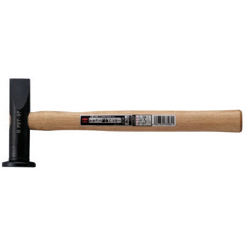 フラット板金ハンマー(縦ナラシ)#3/4