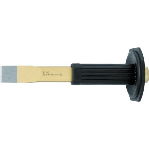 溝削りタガネ26X240mmハンドガード