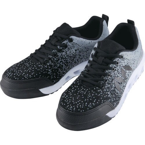 マンダムニット#001グレー/ブラック27.0cm