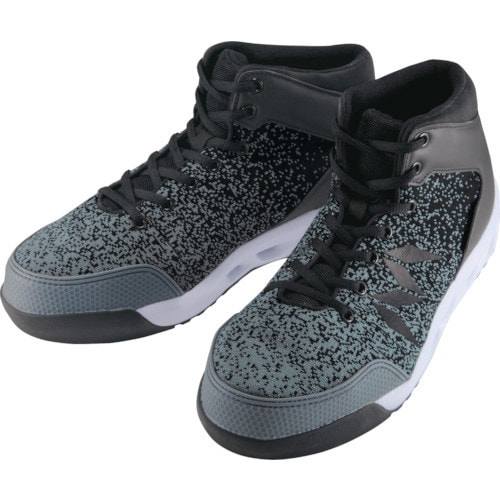 マンダムニット#002グレー/ブラック26.0cm