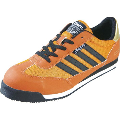 セフティシューズ85127オレンジ24.0CM